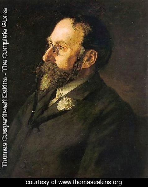 Thomas Cowperthwait Eakins - Portrait of William Merritt Chase 1899